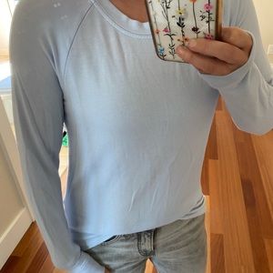 Lou & Grey light blue sweatshirt